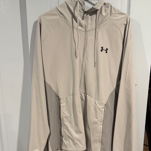 Under Armour Light Tan Jacket - Picture 1 of 4